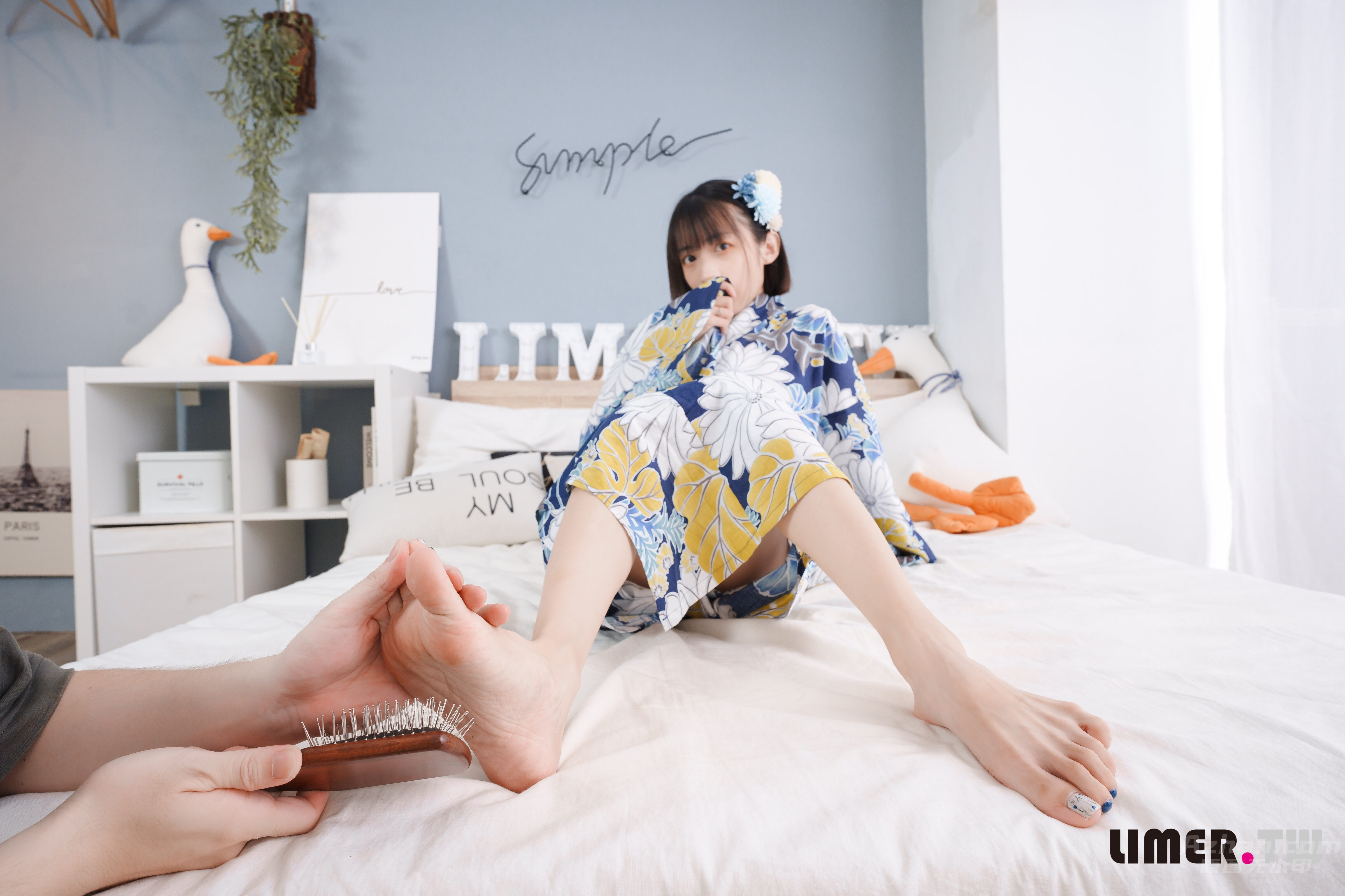 Limerence-042.日本妹子子 超敏感脚脚初次被TK-160P+1V／4.86GB-3