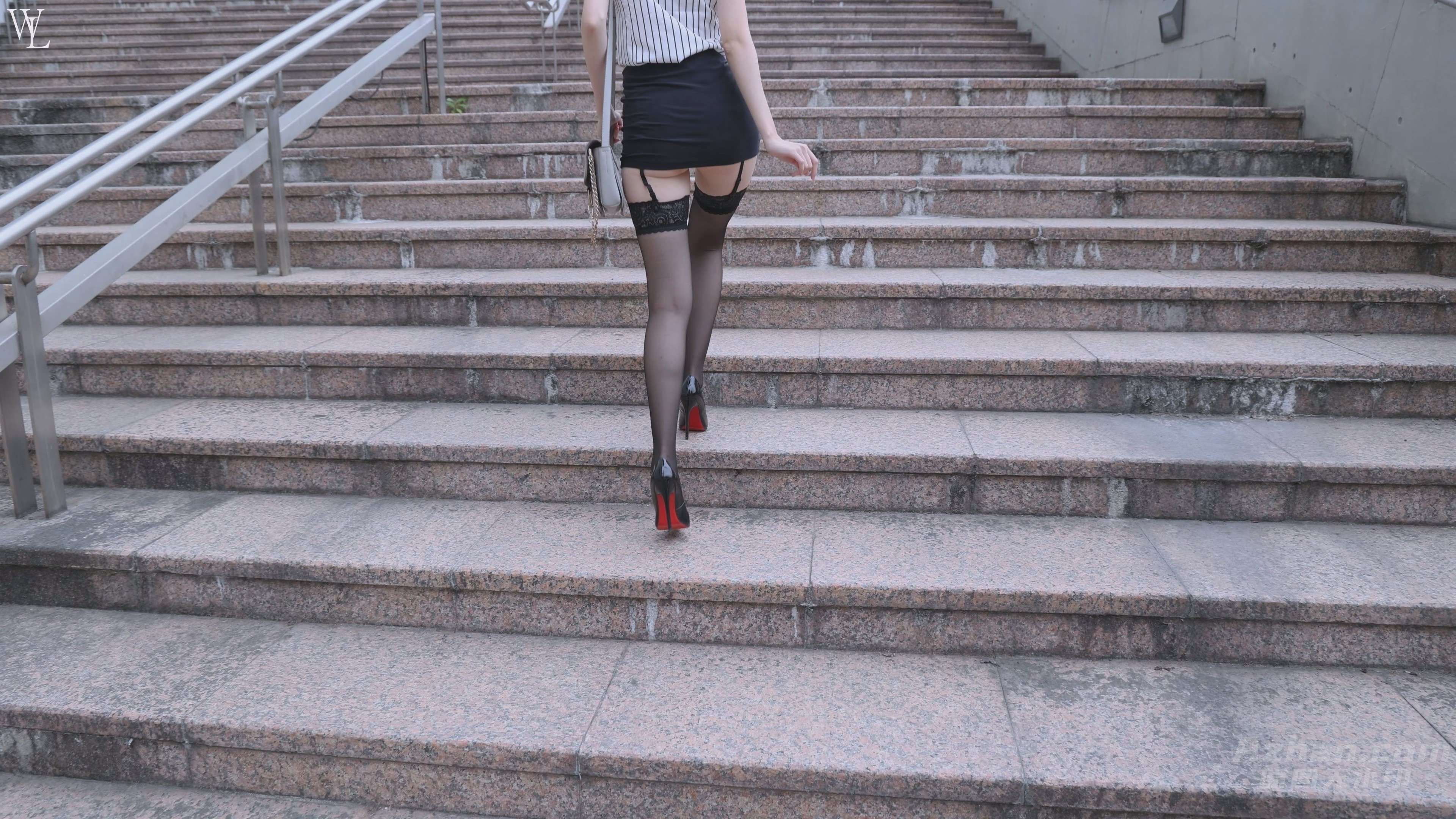 Z9--王红-166cm-金发翘臀黑丝OL 844M-6