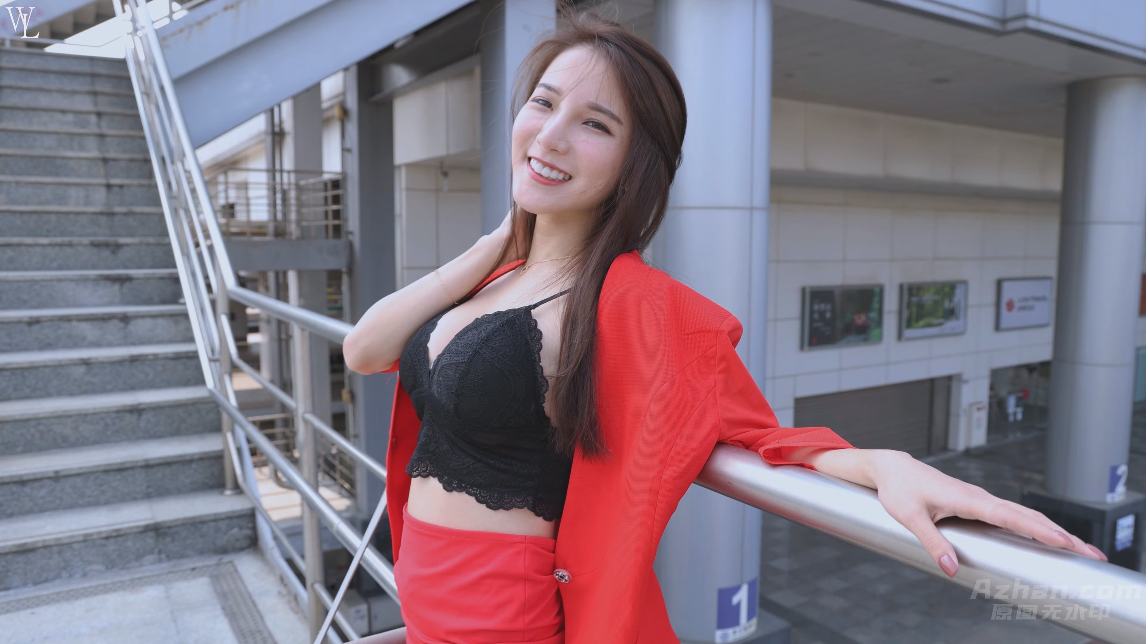 z15-霏霏-148cm-氣質美腿咖啡絲OL 634M-5