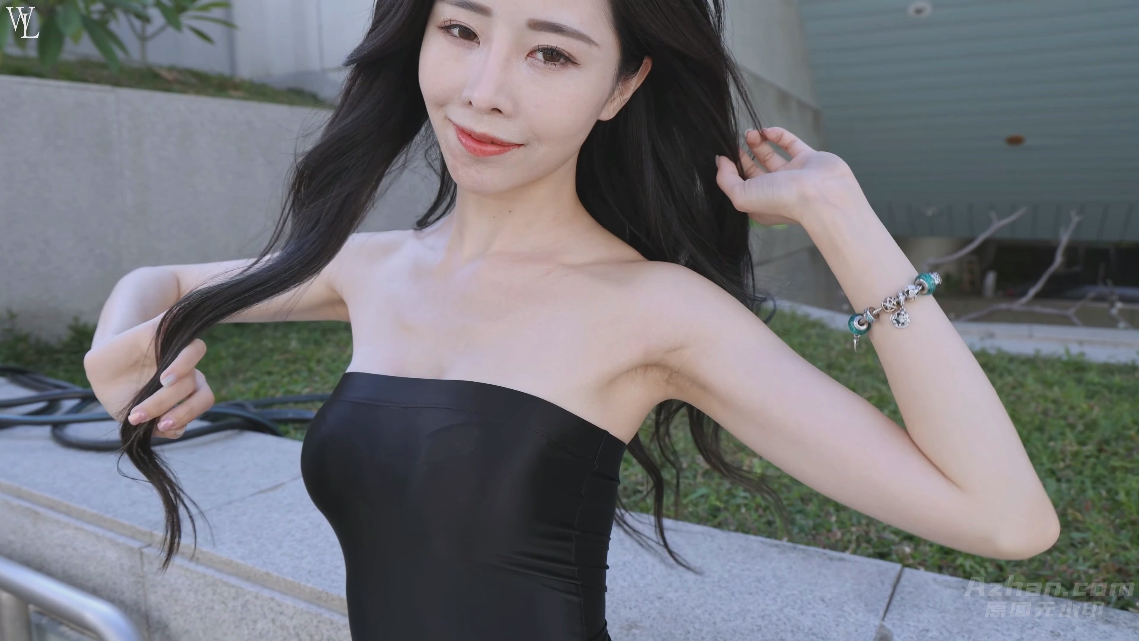 Z24-雅典娜娜-165cm-黑色紧身包臀-552M-3